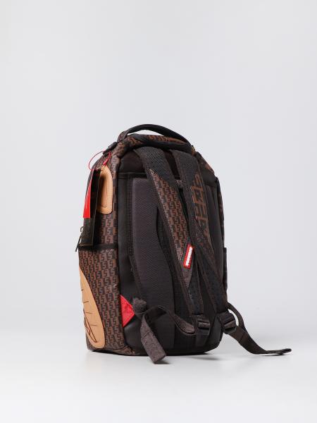 Sprayground Backpack For Man Brown Sprayground Backpack 910b4627nsz Online On Giglio