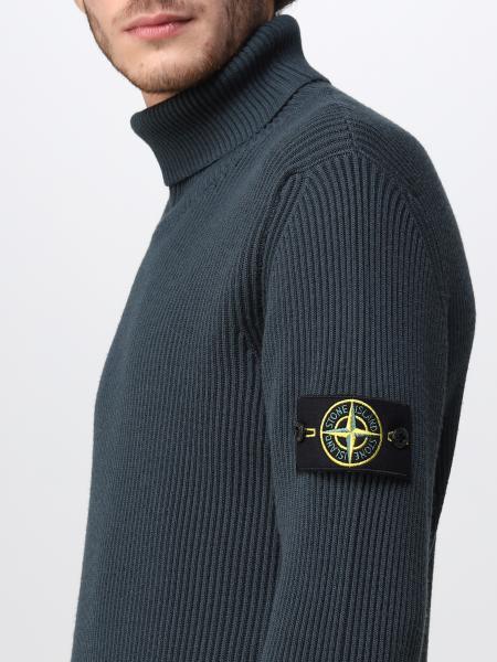 stone island chunky knit jumper