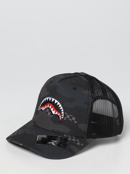 SPRAYGROUND: hat for man - Grey | Sprayground hat SP6629GREY online at ...