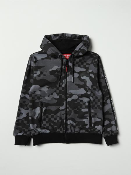 SPRAYGROUND: sweater for boys - Grey | Sprayground sweater SPY276 ...