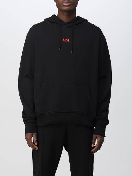 424: sweatshirt for man - Black | 424 sweatshirt 33424M311RX226550 ...