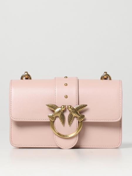 PINKO: mini bag for woman - Blush Pink  Pinko mini bag 100059A0F1 online  at