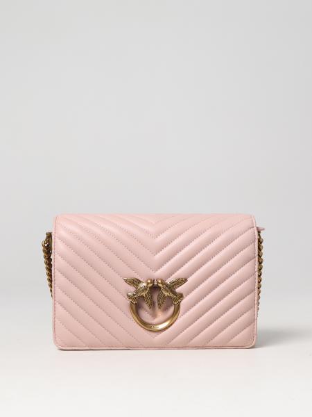 Pinko Outlet: crossbody bags for woman - Blush Pink | Pinko crossbody ...