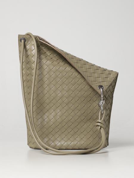 Borsa Knot Bucket Bottega Veneta in pelle intrecciata