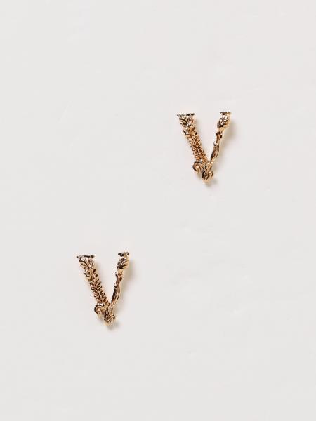 V Baroque Versace earrings in brass