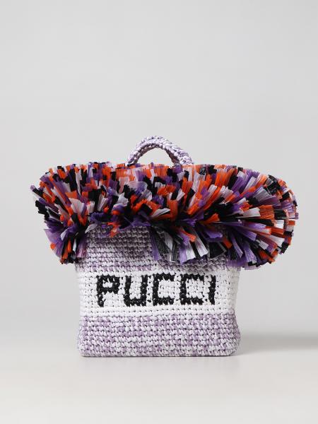 Emilio Pucci donna: Borsa Emilio Pucci in tessuto intrecciato