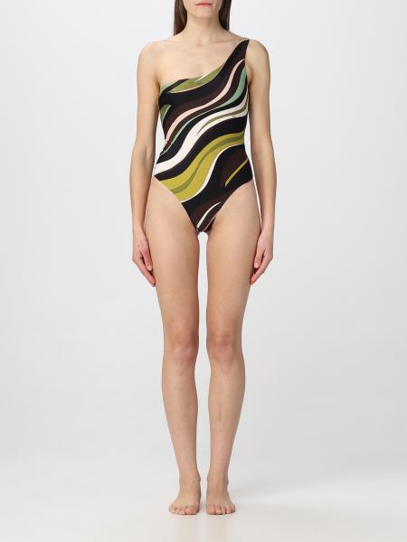 Emilio Pucci swimsuit: Costume Emilio Pucci in lycra monospalla