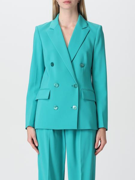 Patrizia Pepe Outlet: blazer for women - Green | Patrizia Pepe blazer ...