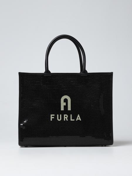 Furla Outlet Tote Bags For Woman Black Furla Tote Bags Wb00255bx1568 Online At Gigliocom