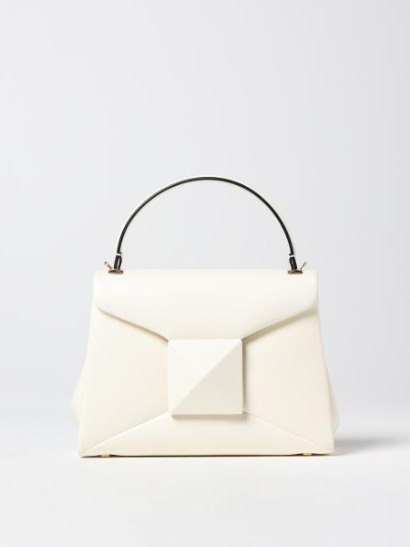 Valentino White Leather Mini One Stud Bag