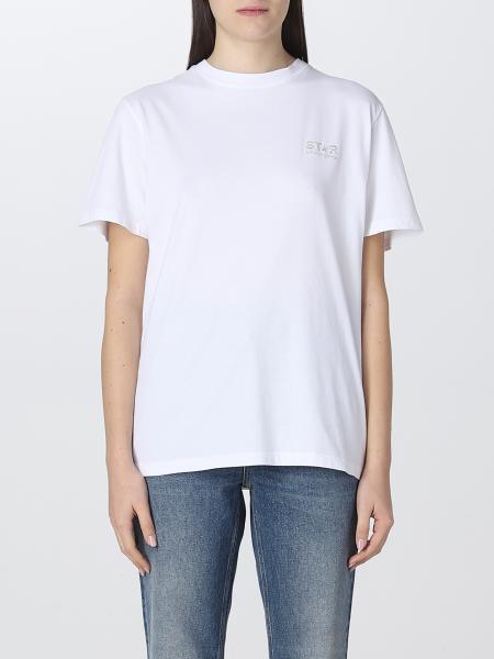 GOLDEN GOOSE: Star T-shirt - White | Golden Goose t-shirt ...