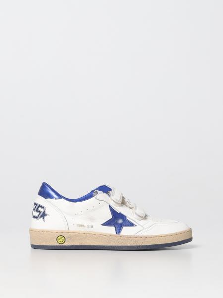 Kids' Golden Goose: Ball Star Golden Goose sneakers in nappa leather