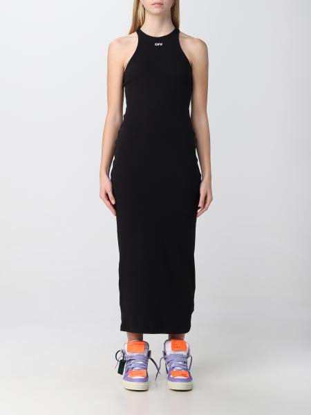 Kleid Damen Off-white