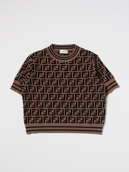 Fendi Kids: Maglia bambina fendi kids