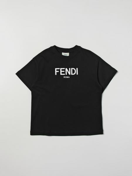 T恤 女童 Fendi Kids