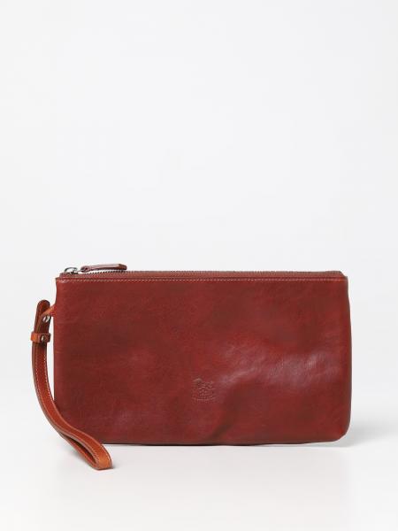 IL BISONTE: handbag for woman - Burgundy | Il Bisonte handbag