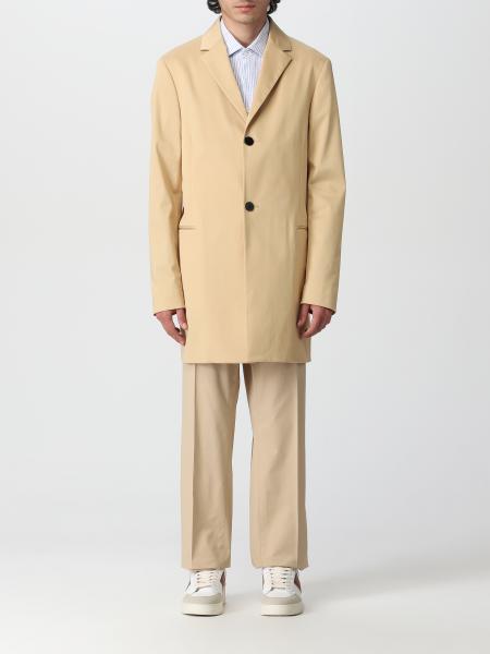 Cappotto uomo: Cappotto Calvin Klein in twill di cotone stretch