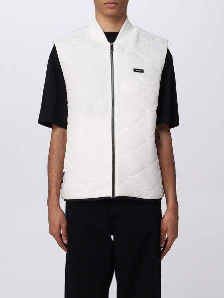 CALVIN KLEIN: jacket for man - White | Calvin Klein jacket K10K110679 ...
