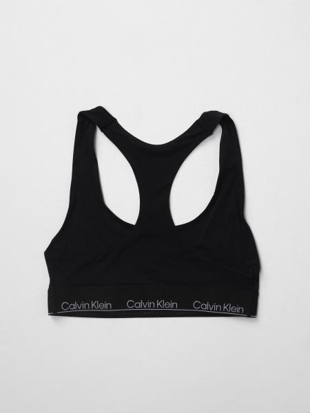 CALVIN KLEIN UNDERWEAR: lingerie for woman - Black | Calvin Klein ...