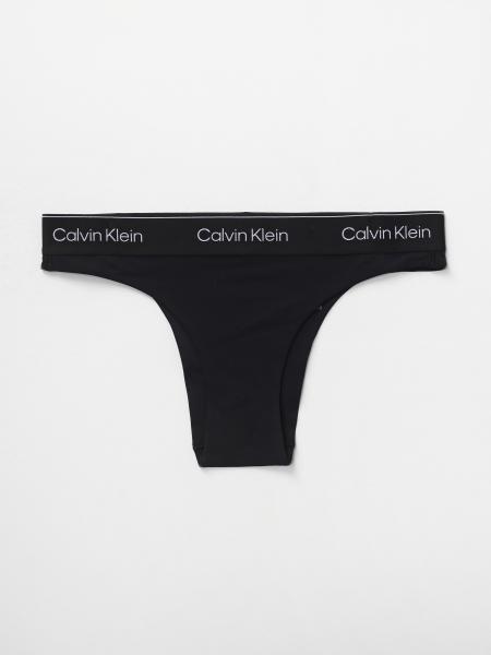 CALVIN KLEIN UNDERWEAR: lingerie for woman - Black | Calvin Klein ...