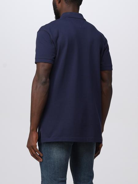 TOMMY JEANS: polo shirt for man - Blue | Tommy Jeans polo shirt ...