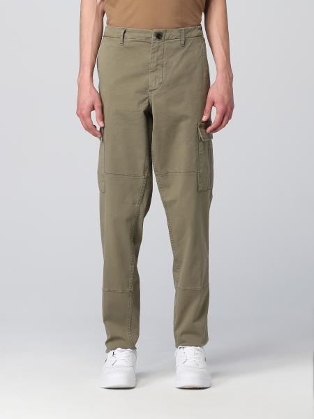 TOMMY HILFIGER: pants for man - Green | Tommy Hilfiger pants MW0MW31149 ...