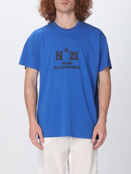 N° 21 uomo: T-shirt N° 21 in cotone