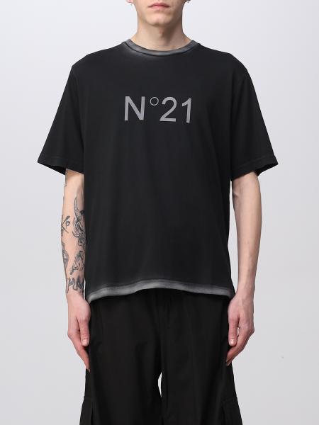 N° 21 uomo: T-shirt N° 21 in cotone
