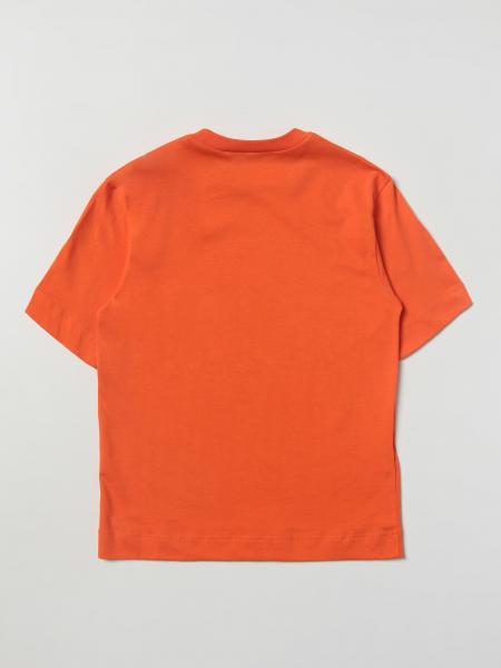 MARNI: t-shirt for girls - Orange | Marni t-shirt M00808M00HZ online on ...