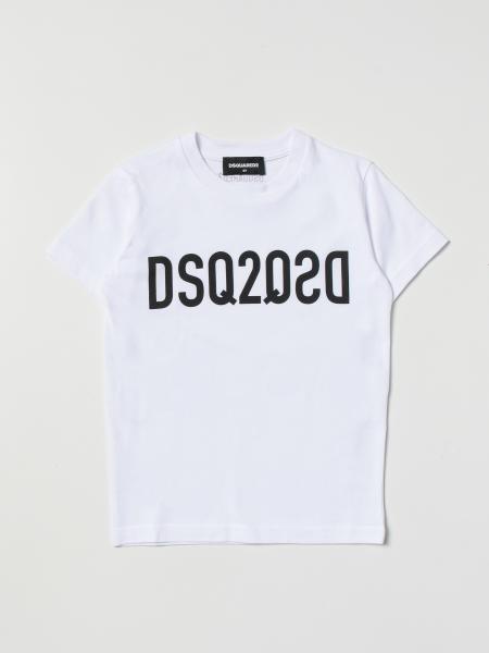 DSQUARED2 JUNIOR: t-shirt for boys - White | Dsquared2 Junior t-shirt ...