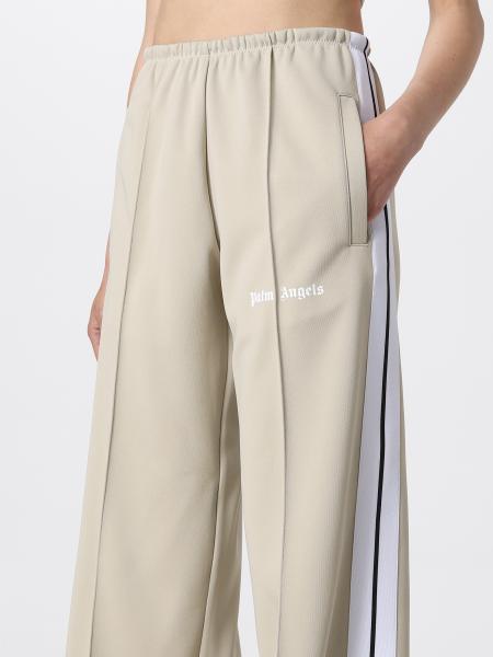 PALM ANGELS: pants for woman - Beige | Palm Angels pants ...