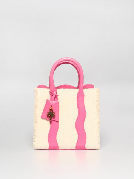 Borsa Palm Beach Palm Angels in canvas e pelle