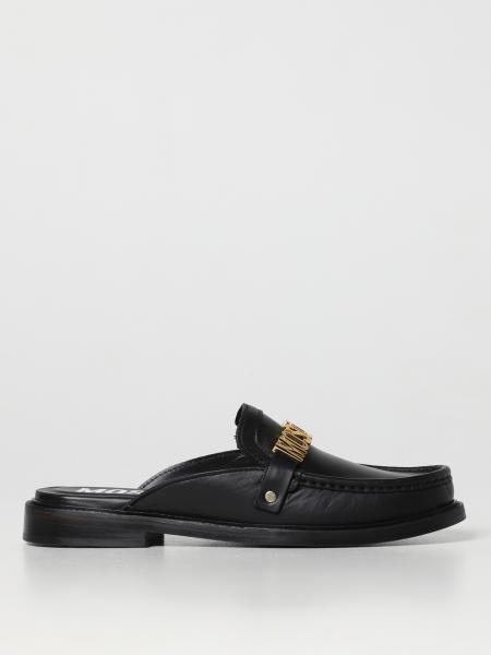 Mules Moschino Couture in pelle