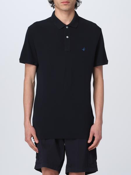 BROOKSFIELD: polo shirt for man - Navy | Brooksfield polo shirt ...