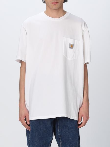 CARHARTT WIP: t-shirt for man - White | Carhartt Wip t-shirt I030434 ...