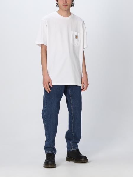 CARHARTT WIP: t-shirt for man - White | Carhartt Wip t-shirt I030434 ...