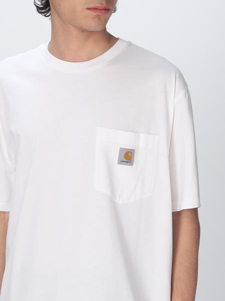 CARHARTT WIP: t-shirt for man - White | Carhartt Wip t-shirt I030434 ...