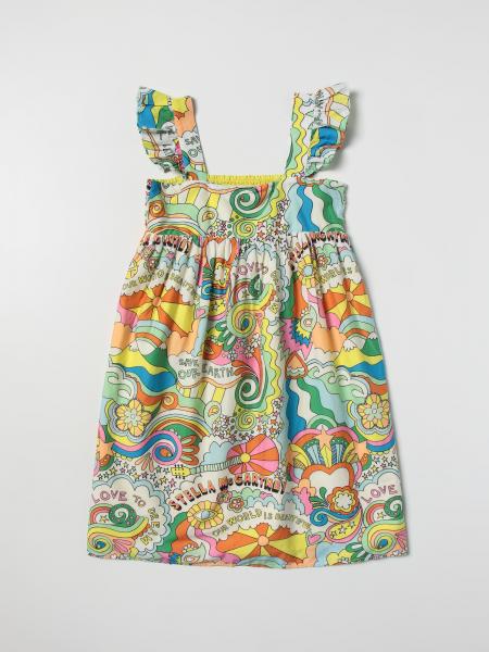 STELLA MCCARTNEY KIDS: dress for girls - Multicolor | Stella Mccartney ...