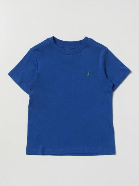 POLO RALPH LAUREN: t-shirt for boys - Royal Blue | Polo Ralph Lauren t ...