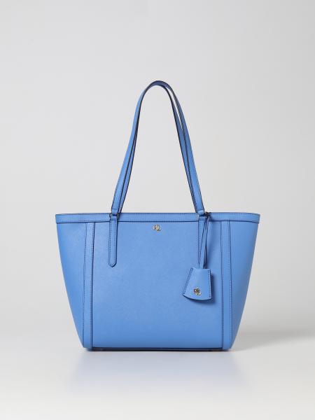 LAUREN RALPH LAUREN: tote bags for woman - Gnawed Blue | Lauren Ralph ...