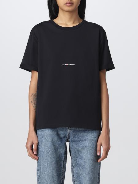T-shirt Saint Laurent: T-shirt Saint Laurent in cotone