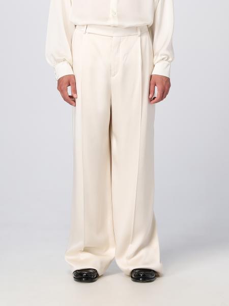 Pantalone Saint Laurent in misto viscosa