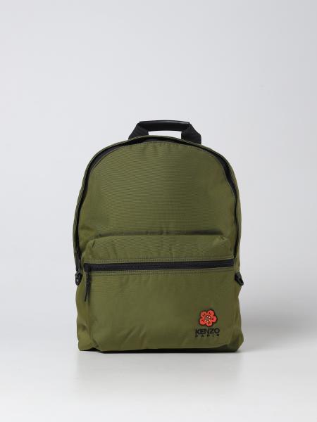 KENZO: backpack for men - Kaki | Kenzo backpack FD55SA463F26 online at ...