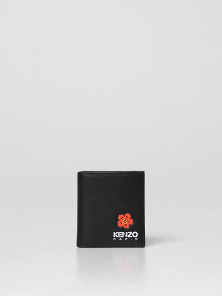 KENZO: wallet for man - Black | Kenzo wallet FD55PM403L43 online on ...