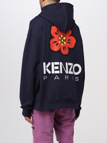 KENZO: sweatshirt for man - Blue | Kenzo sweatshirt FD55SW4444ME online ...