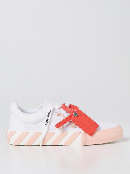 Off-White sneakers donna: Sneakers Low Vulcanized Off-White in canvas