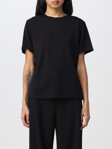 THEORY: t-shirt for woman - Black | Theory t-shirt M1124501 online on ...