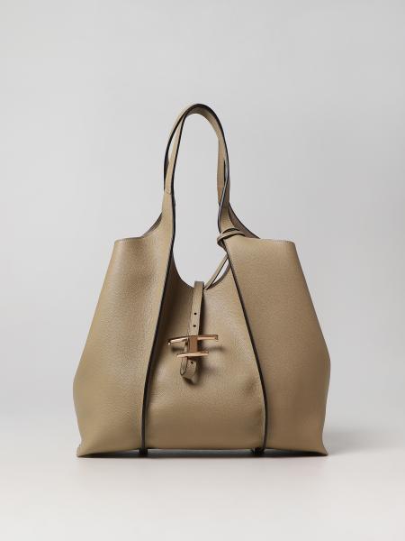 Tod's donna: Borsa T Timeless Tod's in pelle a grana