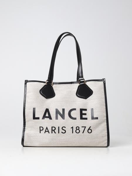 LANCEL: tote bags for woman - Black | Lancel tote bags A10749 online on ...