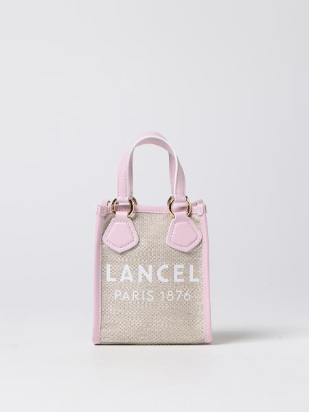 Lancel donna: Borsa Lancel in canvas e pelle